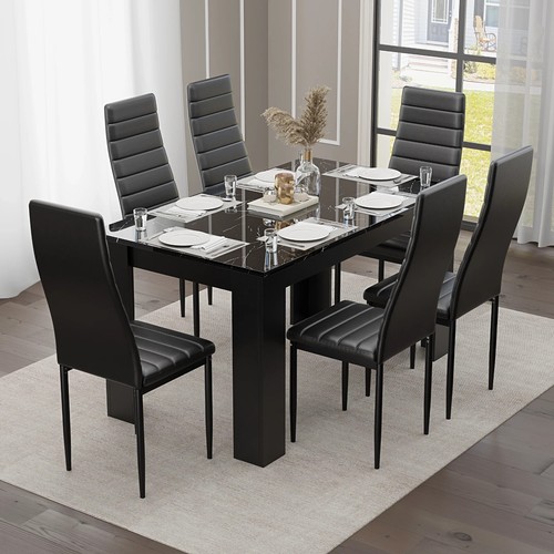 High gloss dining - table, and