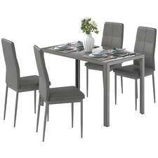 HOMCOM 5 Piece Dining Set