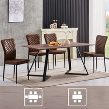 Wooden Dining Table Chairs Set