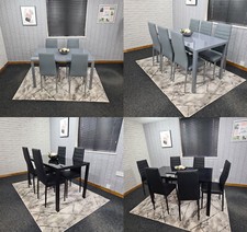DINING TABLE SET AND 6 4