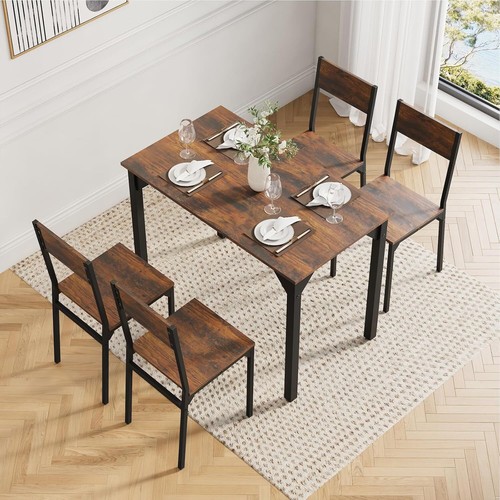 Dining table and chairs - dining,
