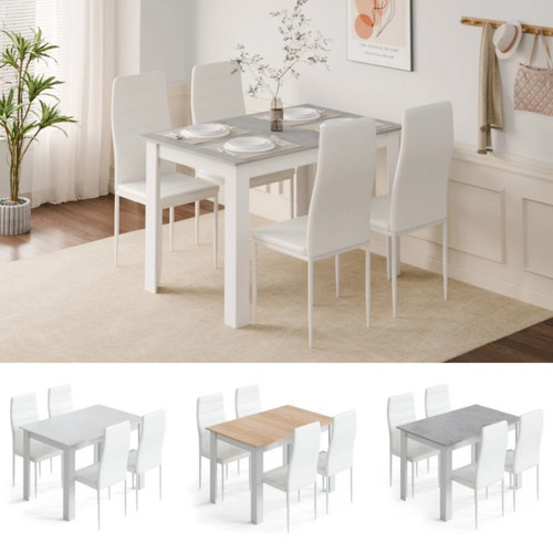 Mondeer 5pcs dining table set - table,