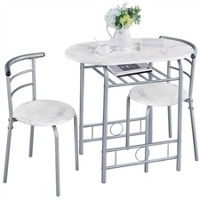 3 Piece Dining Table Set with