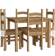 Corona 4 Seater Dining Set